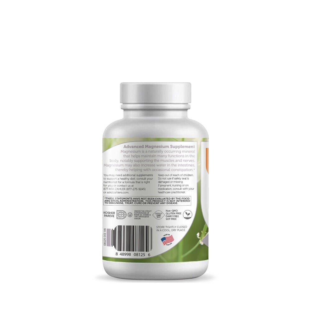 Magnesium: Bioactive Magensium Citrate - 120 Capsules (120 Servings)